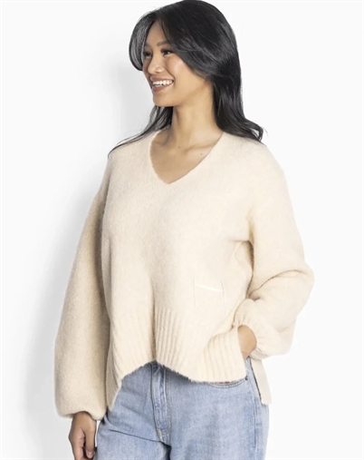 Sofie V-Neck Strik - HÉST